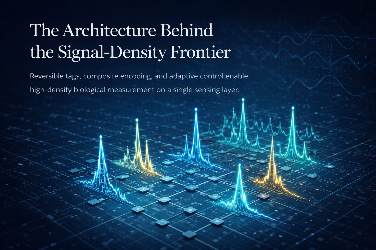 The architecture behind the signal-density frontier